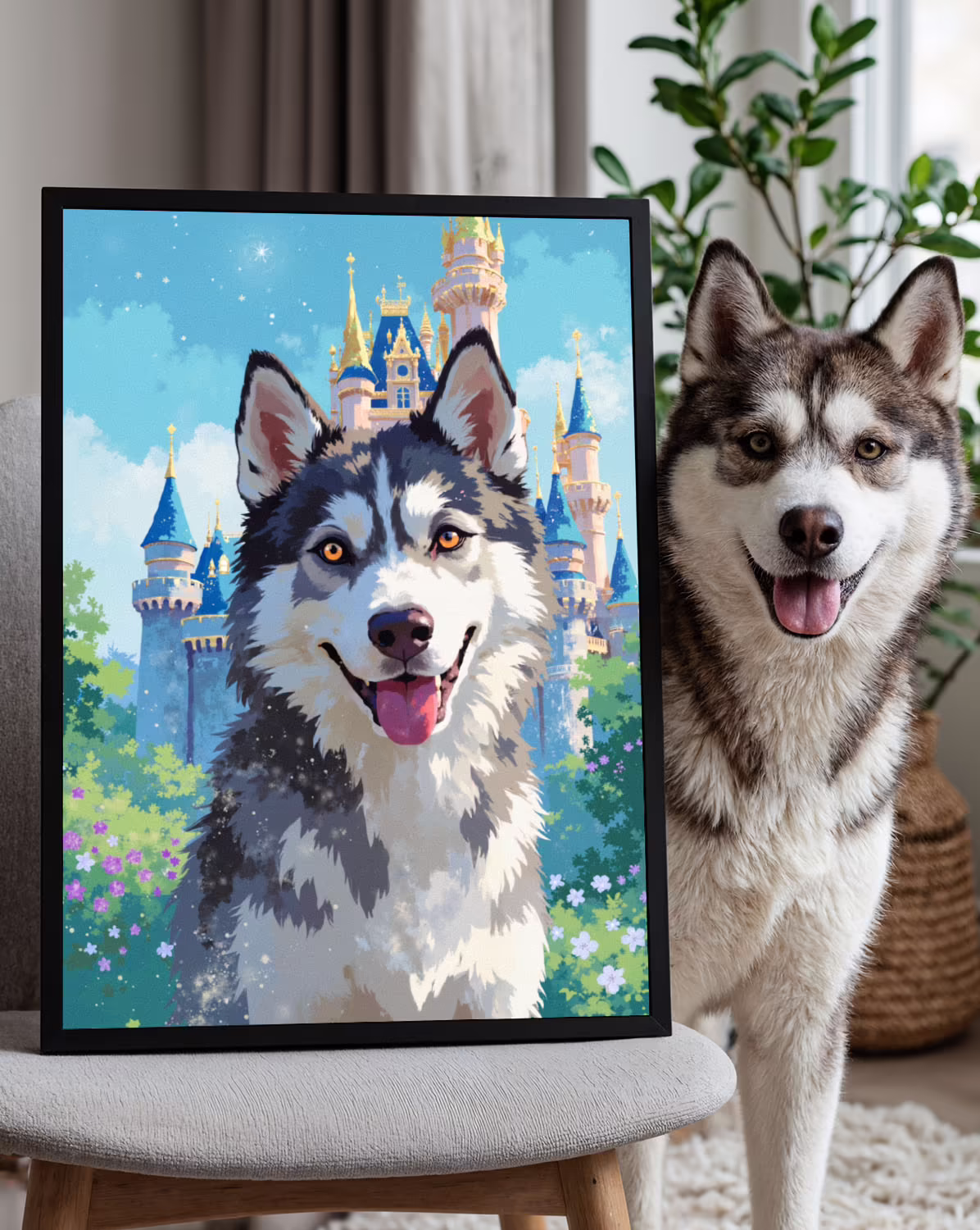 Minimalist Flat Color Illustration Style 1