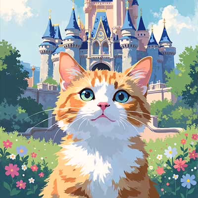 Minimalist Flat Color Style